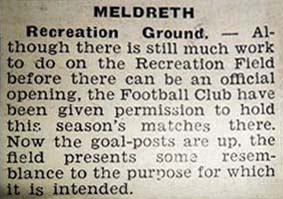 1953_Recreation_Ground___permission_for_football_matches_Crow_2_10__1__s Photo 4 First matches on Meldreth Rec.