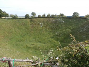 The area which Reuben Dash and his comrades were believed to have been attacking during the first day of the Battle of the Somme | Ann Rogers