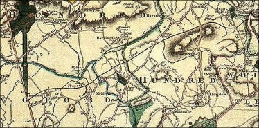 Section of R G Baker's Map of Cambridgeshire 1821 | Cambridge Antiquarian Society