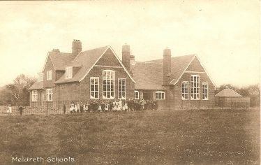 Meldreth School c. 1910 | Postcard supplied by Kathryn Betts