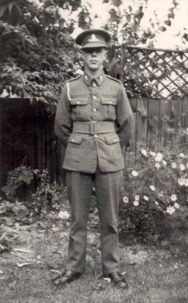 (5) Michael Walford in his WW2 uniform | Photograph supplied by John Gipson