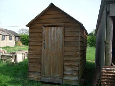 The wooden shed that was Mrs Thurley's Sweet Shop. | Chris Duguid