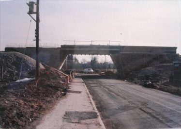 A10 bridge under construction A10 bridge under construction | Meldreth WI