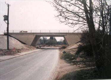 The completed bridge | Meldreth WI