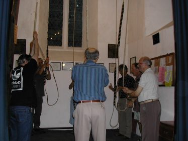 Holy Trinity Church bell ringers | Photograph by Lilian Tan