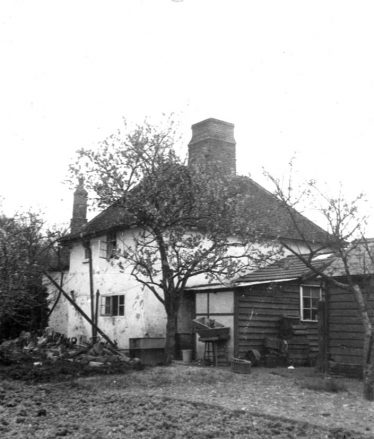 Rear View of Chiswick House, Chiswick End. Photograph dated ~1930 | Cambridge Antiquarian Society Lantern Slide