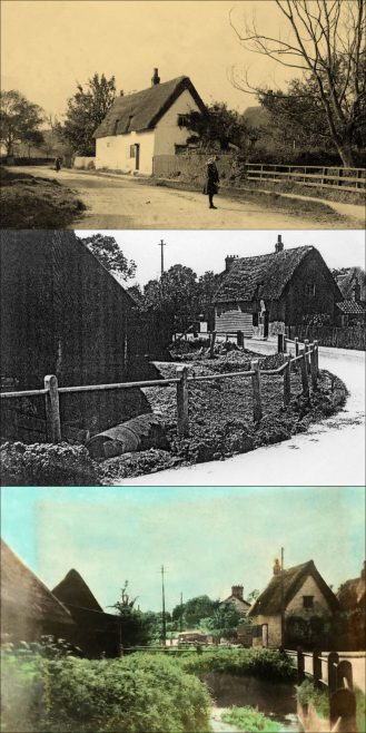 Sheene Cottage Changes c.1900 to c.1950 | Supplied by Monica Lilley, CCAN, supplied by Joan Gane