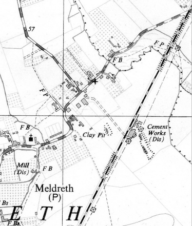 The site of the Cam Portland Cement Works The site of the Cam Portland Cement Works | Ordnance Survey, 1956 (provisional edition)