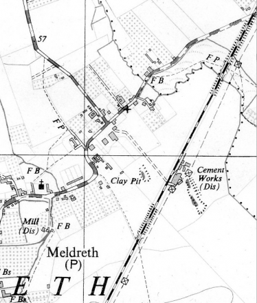 The site of the Cam Portland Cement Works | Ordnance Survey, 1956 (provisional edition)