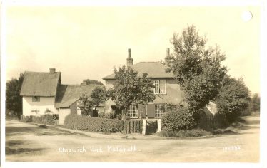 Photograph 11: Nos 2,4 and 6 Chiswick End viewed from Whitecroft Road | Bells Postcard