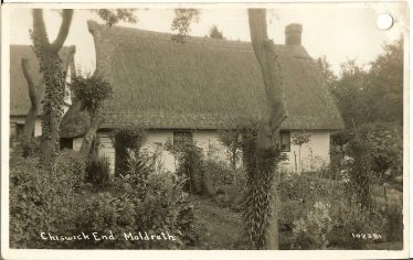 Chestnut Cottage, Chiswick End ~1925 Chestnut Cottage, Chiswick End ~1925 | Bell Postcard