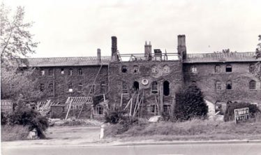 The Workhouse, Baldock Road, Royston, under demolition in 1972. The School Attendance Officers may have been based here. | gallery.nen.gov.uk