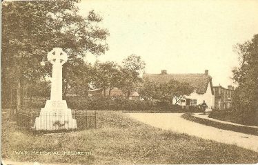 Rose Cottage and Hope Folly from the War Memorial circa 1935 Rose Cottage and Hope Folly from the War Memorial circa 1935 | Postcard: Ann Handscombe collection