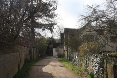 Brewery Lane looking towards North End | John Crawforth, March 2014