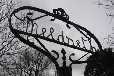 Meldreth Sign, made by Percy Cox, 1951 to commemorate the Festival of Britain | John Crawforth March 2014