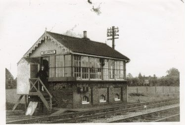 The Signal Box at Meldreth Station | Enid Martin