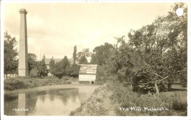 The site of Flambards Mill | Bell's postcard supplied by Ann Handscombe