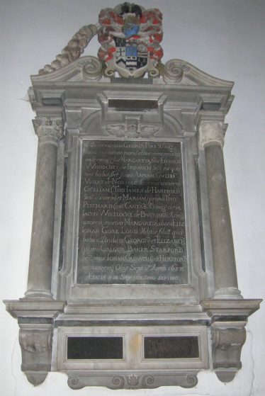 The Pike Monument, Holy Trinity Church, Meldreth | Photograph by Kathryn Betts