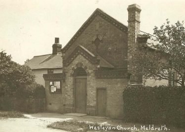 The Wesleyan Chapel, North End | Bell's Postcard supplied by Ann Handscombe