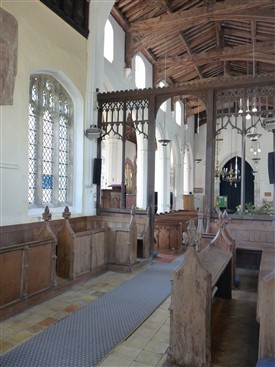 The chancel, Holy Trinity, Meldreth, looking south west The chancel, Holy Trinity, Meldreth, looking south west | Peter Draper