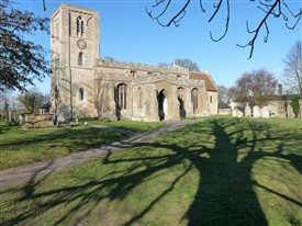 Holy Trinity Church, Meldreth, from the south west Holy Trinity Church, Meldreth, from the south west | Peter Draper