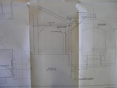 One of a series of drawings showing modifications to the Goods (Transhipment) Shed made in 1953.  More drawings are attached on the bottom of this page. | Tim Gane with thanks to the Chelmsford Record Office