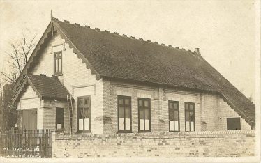 The Parish Room, which stood in North End, c.1900 | R H Clark postcard supplied by Ann Handscombe