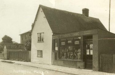 Handscombe's Shop was the site of the village post office from 1924 | Photograph supplied by Ann Handscombe