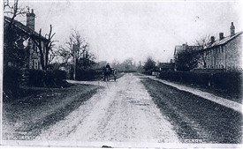 Whaddon village in the early 1900s when it used to be within the Meldreth borders - Mr Saunders' fields were evidently in this vicinity Whaddon village in the early 1900s when it used to be within the Meldreth borders - Mr Saunders' fields were evidently in this vicinity | Robert H Clark postcard