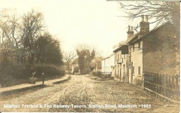 Railway Tavern P.H. | Robert H Clark postcard