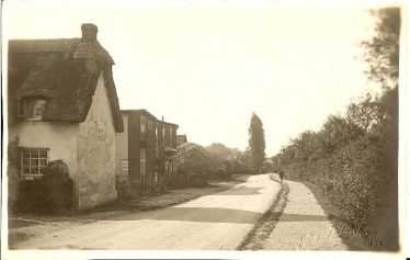 Rose Cottage and Hope Folly circa 1935 | R H Clark postcard