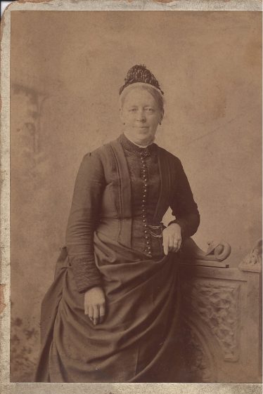 Maria Louise Oslar Ellis, Edwin's mother and the wife of Charles Ellis of Meldreth | Wendy Ellis