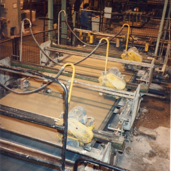 Step 6 Cross Cut Knives Cut the Wet Sheet to the Required Size Step 6 Cross Cut Knives Cut the Wet Sheet to the Required Size | Photo courtesy of Linda Clarke