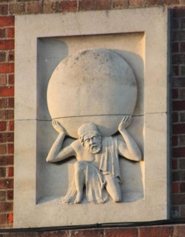 The Atlas Symbol is still on the Marley Eternit Building | Malcolm Woods