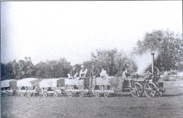 Coprolite train between Meldreth and Whaddon Station circa 1880 | Cambridge Collection